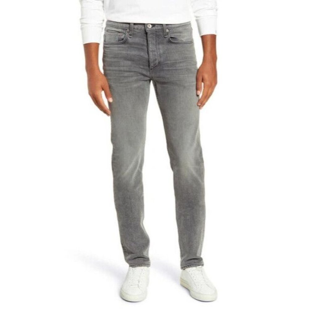 Rag & Bone Men's Gray Fit 2 Slim Jeans NWT - Picture 2 of 14